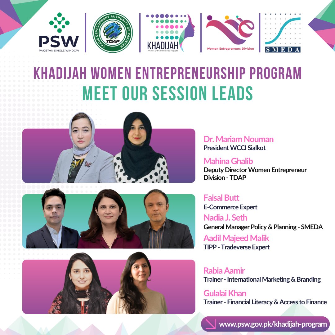 PSW and the <a href="/tdap_official/">Trade Development Authority of Pakistan (TDAP)</a> are joining hands to create new pathways for women entrepreneurs. Through PSW’s Khadijah Program and TDAP’s Women Entrepreneurship (WE) Division, the two organizations are working together to expand opportunities for women-led businesses in regions with