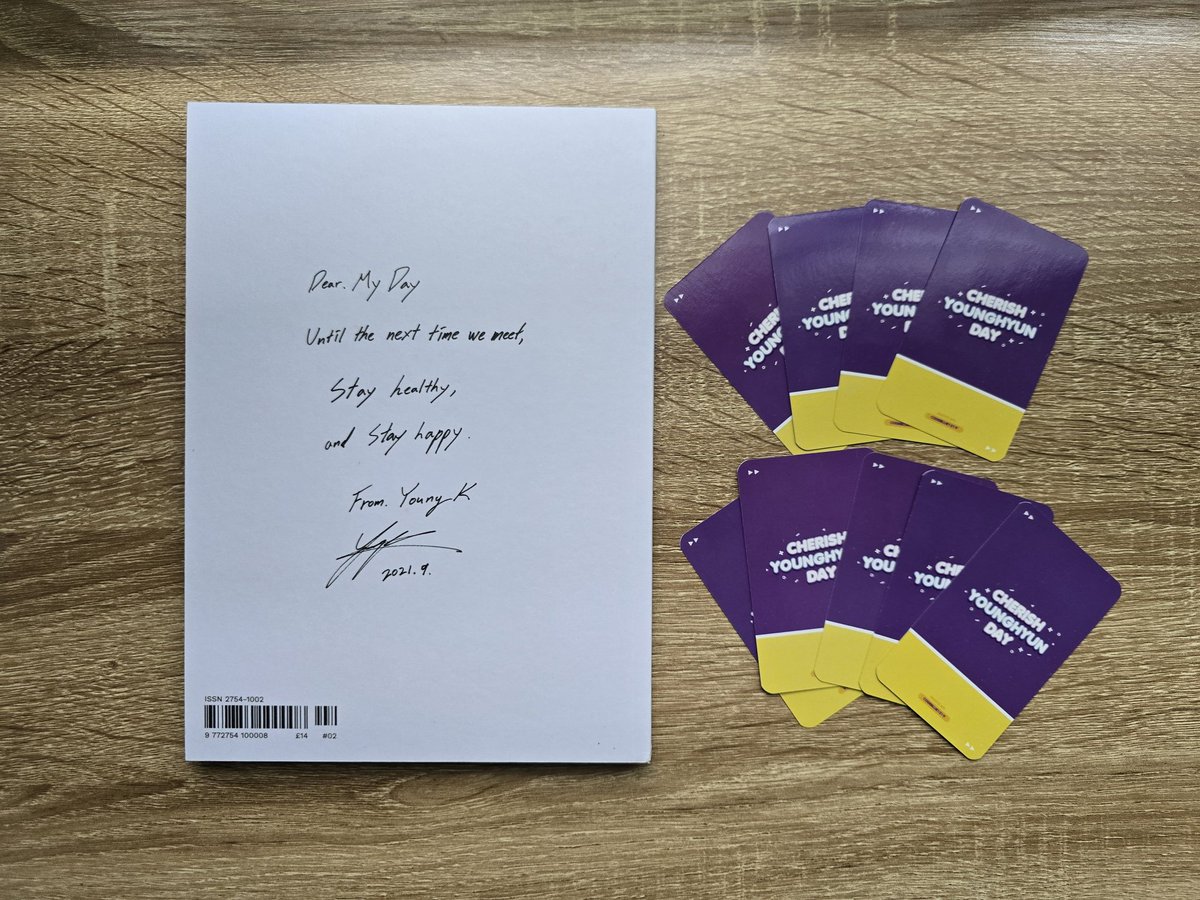 [WTS/🇲🇾] DAY6

YOUNGK Tmrw magazine

💰 RM30 (free 9 pcs of fansite photocards)
- price exc postage
- pls dm to see condition tq

#pasarday6 #pasarmalamDAY6 #pasarday6MY #DAY6inKL #DAY6InMY <a href="/pasarmalamDAY6/">PASAR MALAYSIAN MYDAY 🇲🇾 🌱</a>