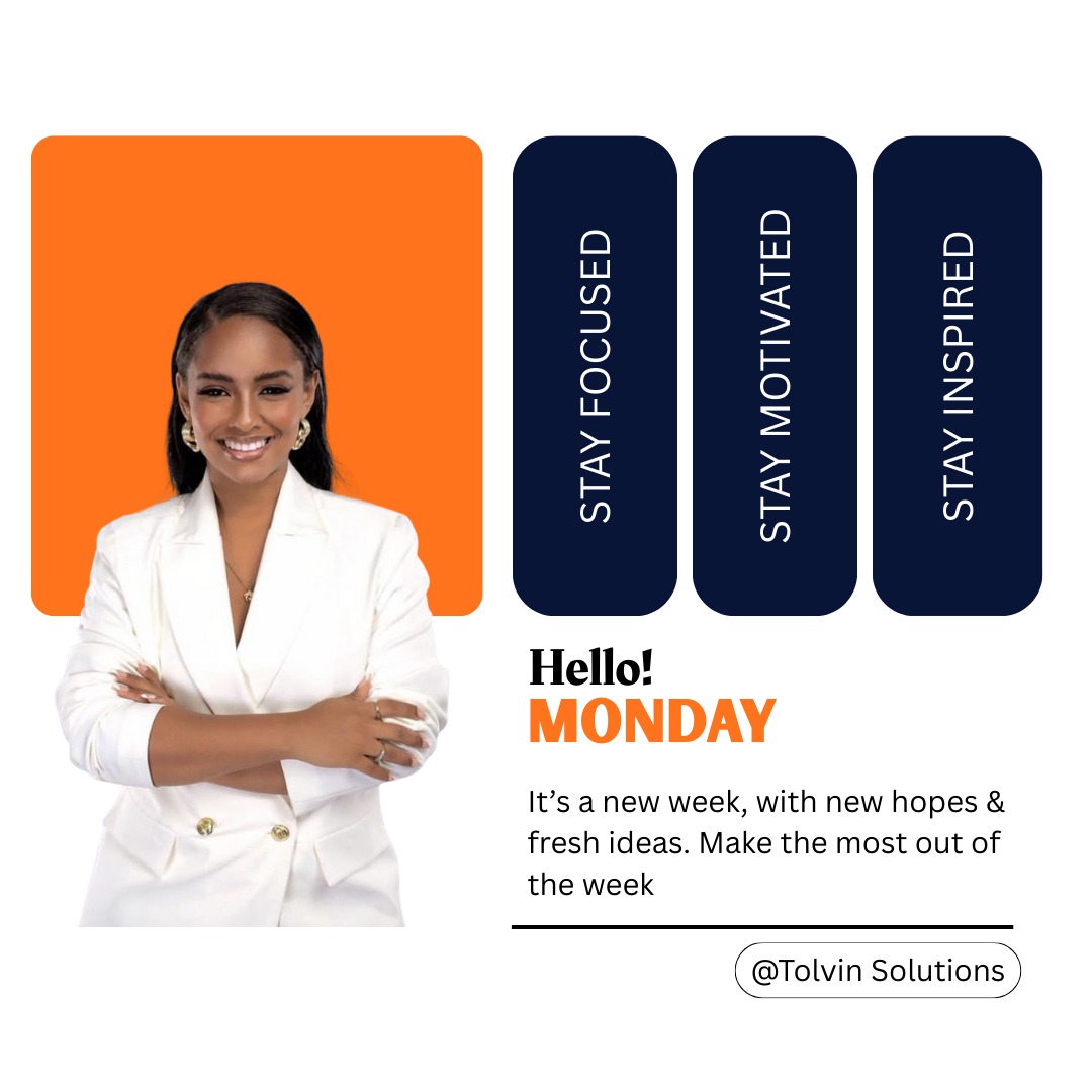 Tolvinsolutions's tweet image. Every week brings fresh chances to grow 🌱
Let’s approach this one with energy, vision, and purpose.
Tolvin Solutions 💼🤝🏾
#TolvinSolutions #HRManagement #MondayMotivation