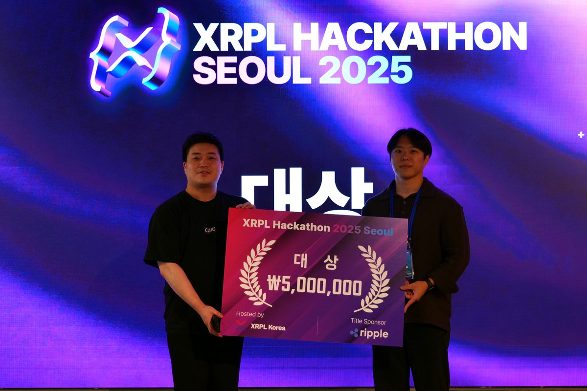 XRPL Hackathon Seoul 2025 tweet media