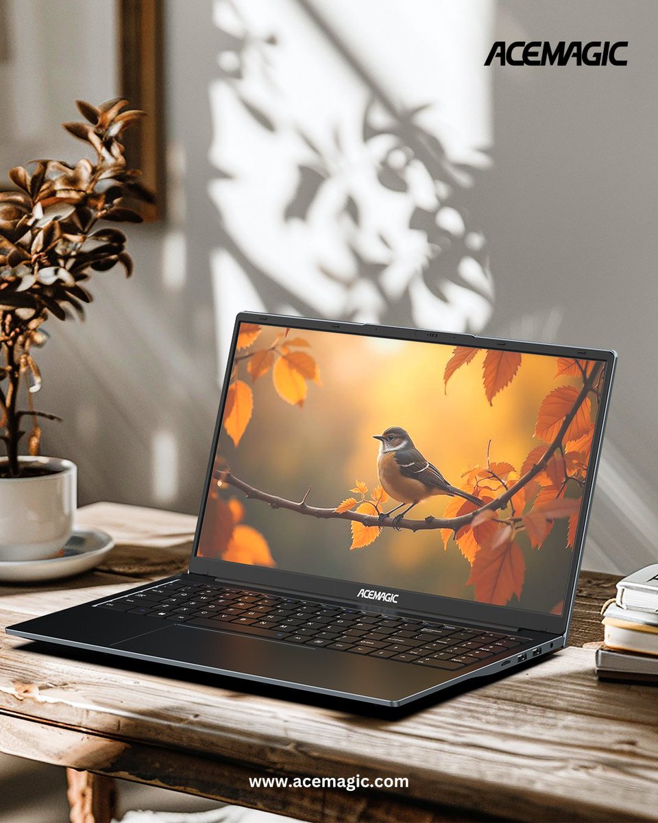 Acemagic_MiniPC's tweet image. A laptop that works as beautifully as it looks 👉 ACEMAGIC Laptop 💻✨🍂

🌐 Visit 𝗮𝗰𝗲𝗺𝗮𝗴𝗶𝗰.𝗰𝗼𝗺 to shop now
🏷️ Use code 10ACEFAN3 for extra Discount🛒💨 (Combine with other codes for more savings!) 🤩🎉
🔗 bit.ly/AceMagic_Laptop

#acemagiclaptop #laptop #acemagic…