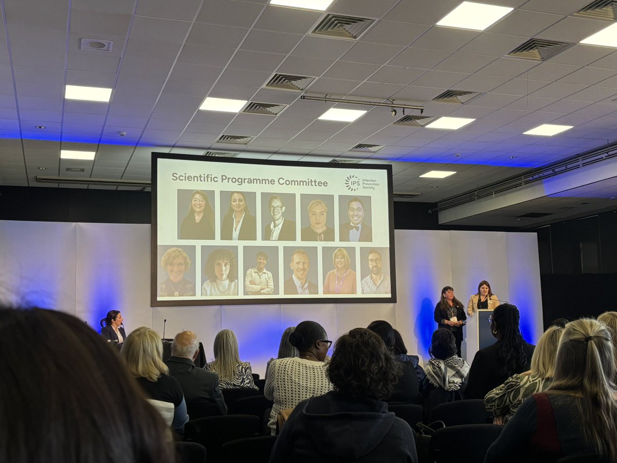 KezHolden's tweet photo. And we are off, great start to #IP2025, an inspiring and passionate welcome by our @IPS_Infection President @JudeRobinson5. So excited for a great conference. Don’t forget to complete our IPC Practitioner survey open to everyone in IPC. https://t.co/KIFJhJnKrg