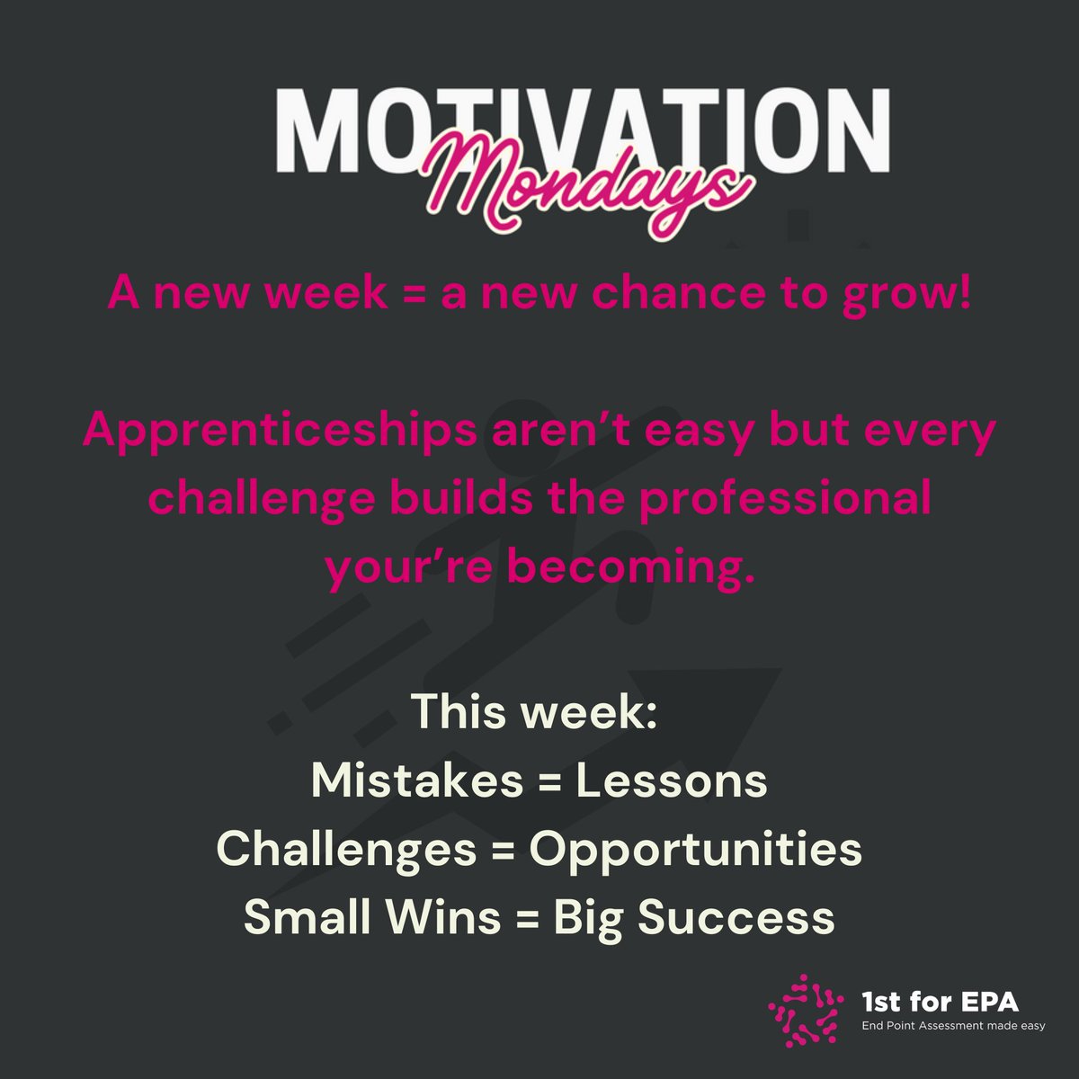 ✨ Mondays are a fresh start. ✨

Every new week is another opportunity to grow skills and take one step closer to your career goals. 🚀

Remember: progress is built on consistency, resilience, and celebrating those small wins🌟

Here’s to a productive week ahead!