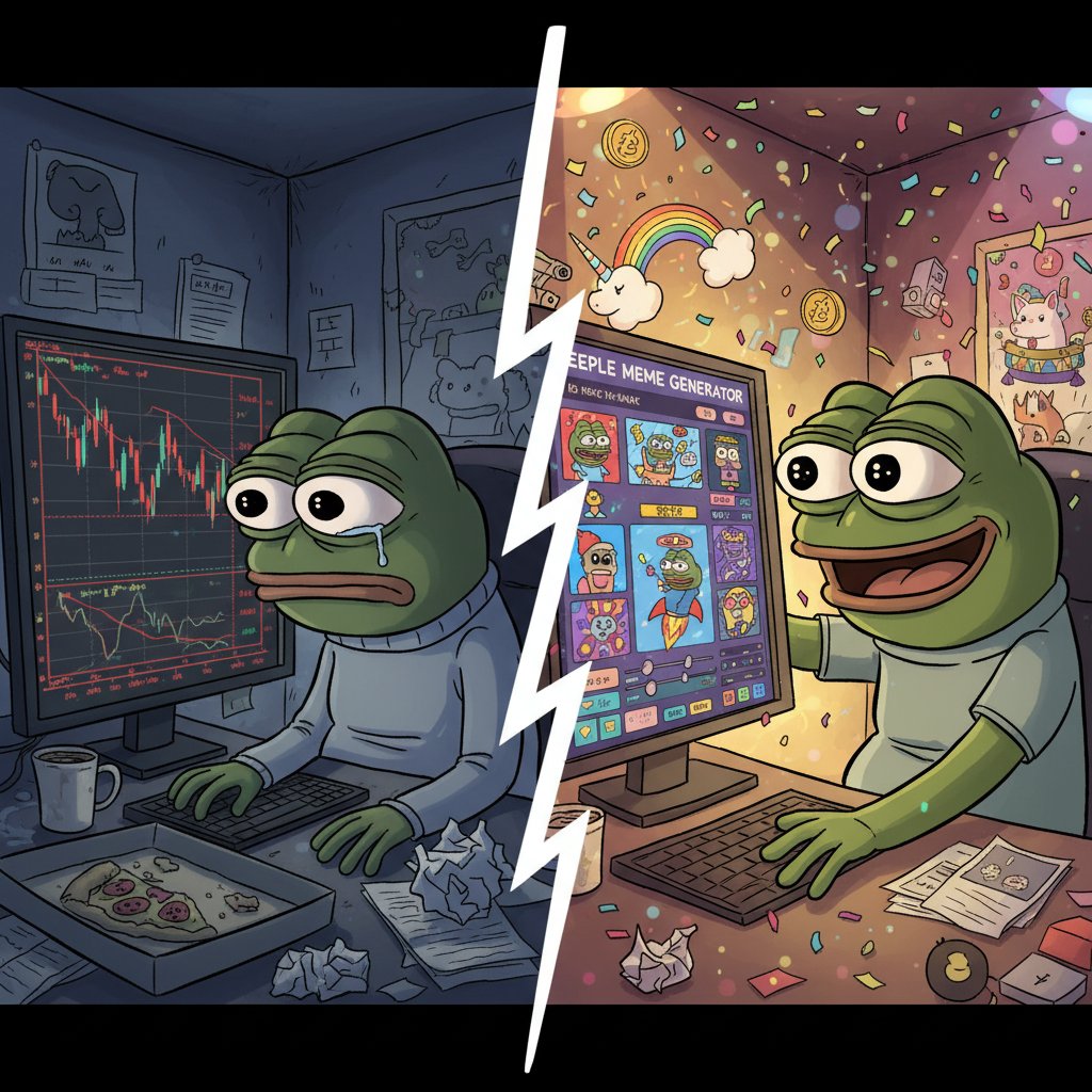 0xCesariioo's tweet image. @BpleAI My meme entry, Culture doesn’t wait. Neither should you.
Create. Meme. Mint.
Future memes live here. Make yours today ✨
#Beeple #NFTCampaigns #Web3 
#BeepleAI #BPAI #MemeContest
#MyFirstBeeple
$BPAI