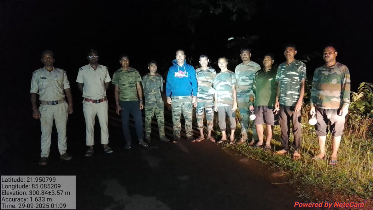 DfoBonai's tweet photo. #Jointnightpatrolling & #elephantmonitoring conducted with Barsuan and Chordhara section staff in Chordhara Section, #BarsuanRange. Night elephant #patrolling & monitoring also carried out from Harkoil Tola to Soyamba Beat, Jamdihi Section, #KoiraRange.
@pccfodisha
@ForestDeptt https://t.co/aOash6CP5p