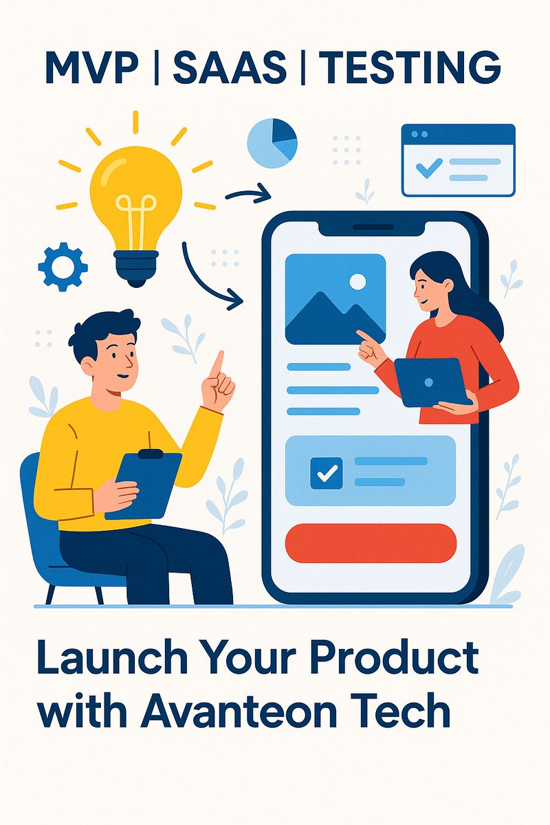 avanteontech's tweet photo. Have a great idea? Let’s bring it to life.
From MVP development to SaaS solutions and rigorous testing, Avanteon Tech ensures your product is ready for the market.
+256 766207549
info@avanteontech.net
https://t.co/4Qj0mgPM4t
#MVP #SaaS #ProductLaunch #AvanteonTech https://t.co/6kH3lPWrC0