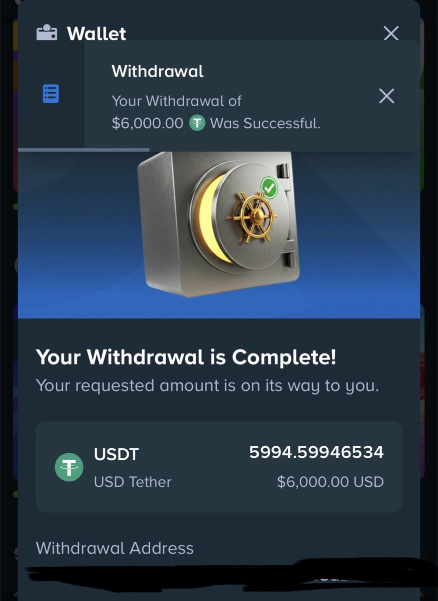 ONEX_Stake's tweet image. Ran my strategy overnight, woke up to profit, and the withdrawal is already done! ✅🤑

Want the best safe strategy? Drop a &quot;STRATEGY&quot; in the comments! 👇

#Strategy #Stake #bigwin