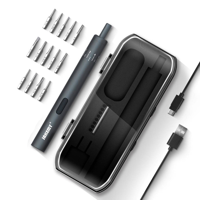 UnicunShop's tweet image. Say goodbye to tiny screwdriver struggles! 👋 Our Mini Electric Screwdriver Set has 55 bits &amp;amp; two-way rotation to fix anything from eyeglasses to electronics. 💪  unicun.com/product/mini-e… 🧰  #DIY #gadgets #screwdriver