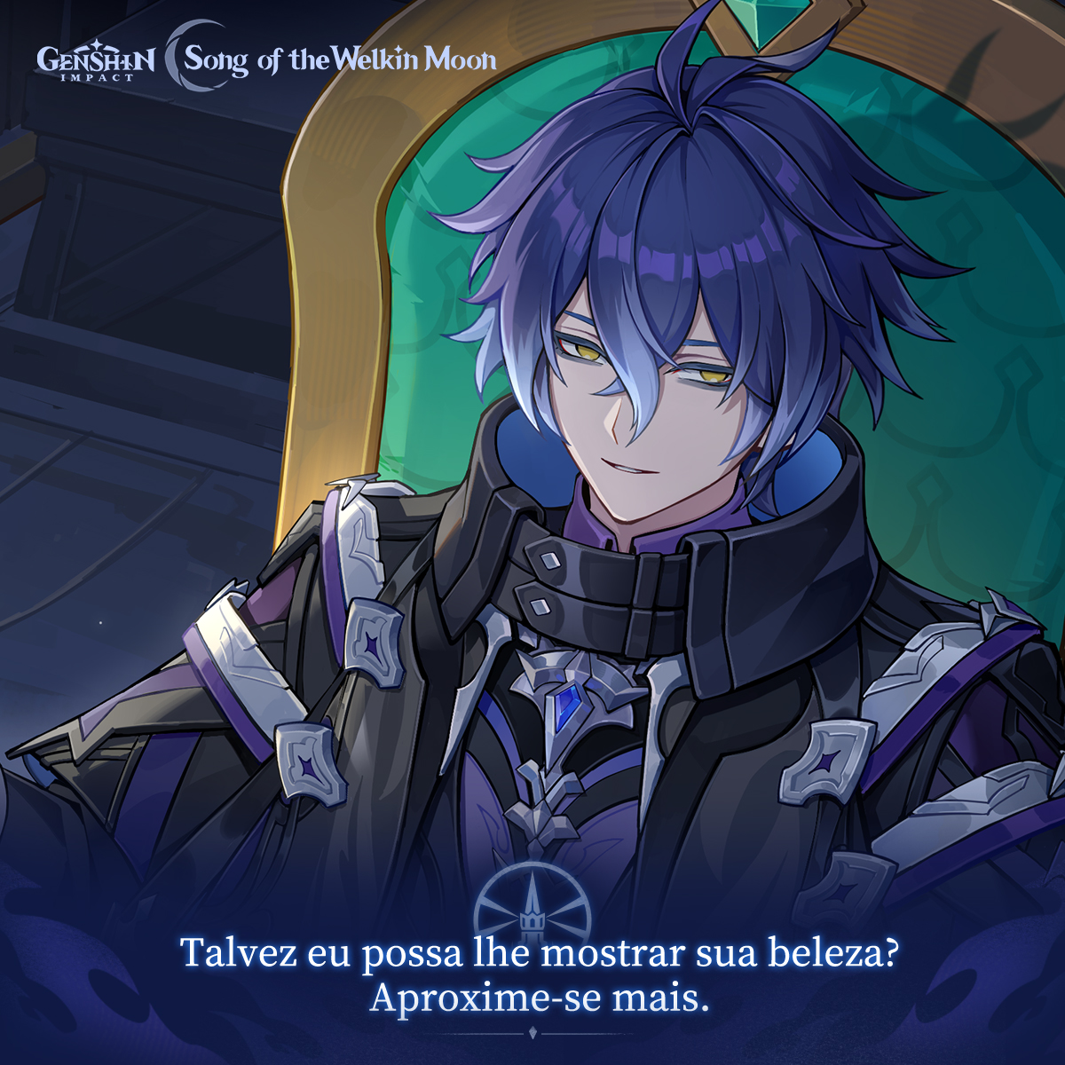 Depois de muita consideração, eu escolho _______!

O evento "Presente de Flins" já está disponível! Participe para ter chances de obter Placa de Personagem de Flins e Gemas Essenciais!

#GenshinImpact #FlinssGift