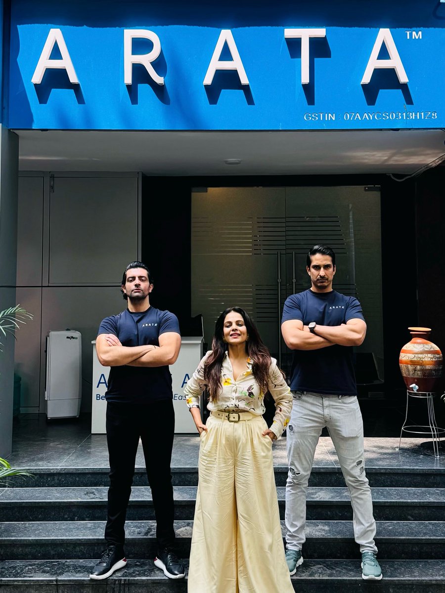 Dhruv &amp; Dhruv, the fabulous founders of Arata have many strengths but u know my favourite one ? Their SENSE OF HUMOUR !! I remember when they came to the tank on season 3, they were going through a financial crisis but inspite of that they knew how to keep that humour intact