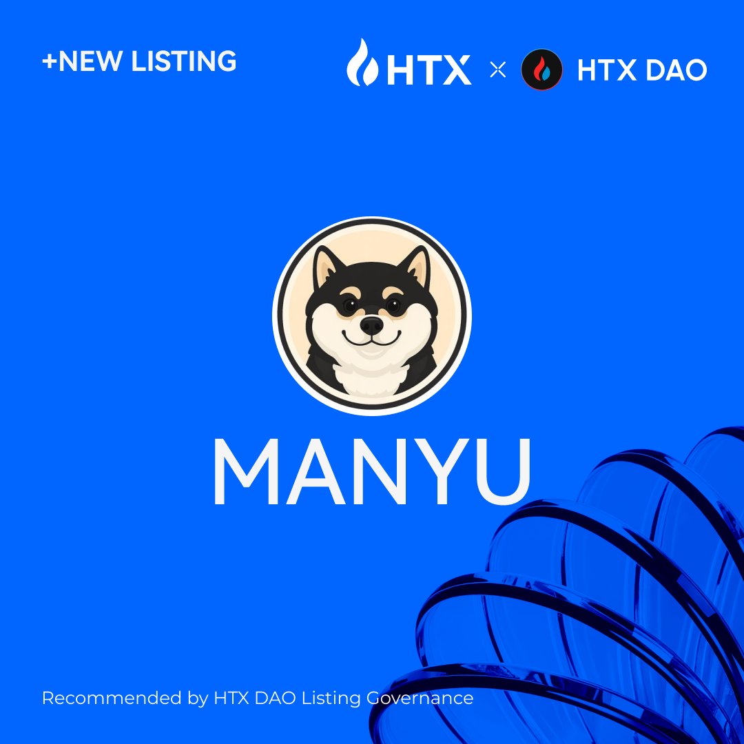 Meta_eth168's tweet image. $MANYU
Congrats on our $manyu's listing on #HT! I'm sure more top - tier CEX listings are coming in the future! 🎉
This is the result of the joint efforts of all community members. Keep building!!! 
#HTX is set to list MANYU (Manyu)🔥 — one of the most popular Shiba memes across