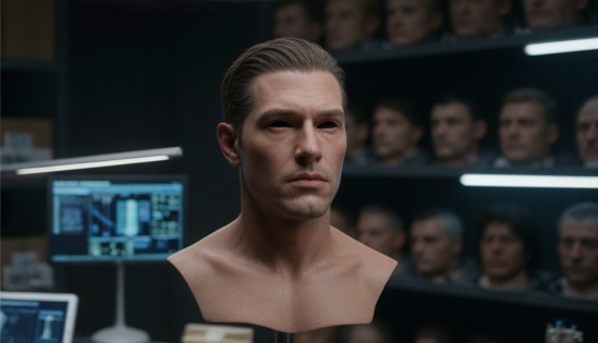 Some whisper it’s a black market; others call it a syndicate. Behind its doors, men aren’t men — they’re skins, bodies, masks, perfected and waiting. Power. Beauty. Influence. All hollowed, all auctioned. Once the curtain falls… nothing is ever the same. #malebodysuit