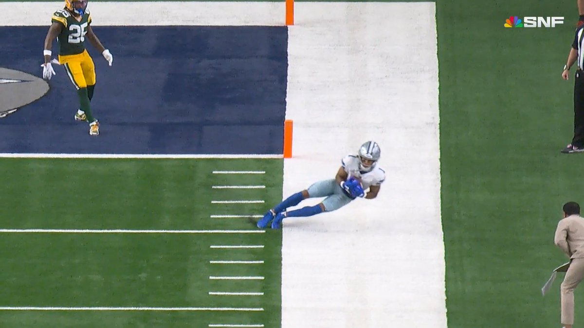 and the catch by Jalen Tolbert 😮