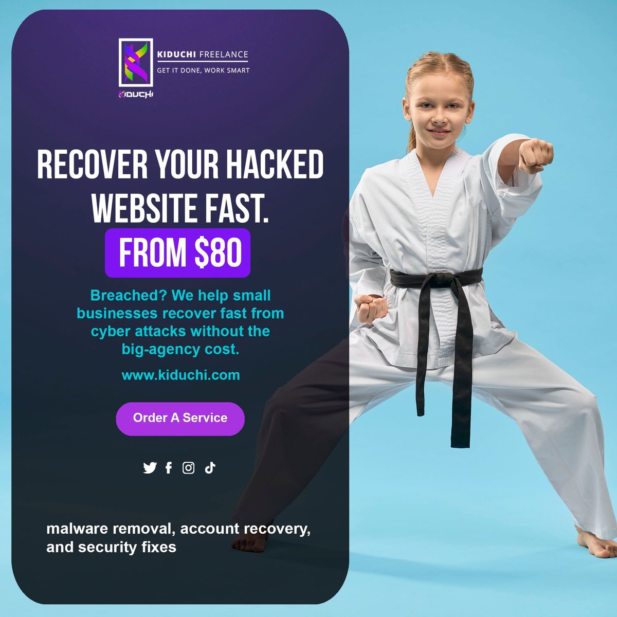kiduchi_ent's tweet photo. Order a Security Expert Faster Than Your Lunch. No need to recruit In-house

Vetted DevOps &amp; AppSec freelancers ready to secure your tech infrastructure and code.

#WebSecurity #wordpresssecurity https://t.co/Coet91JPby