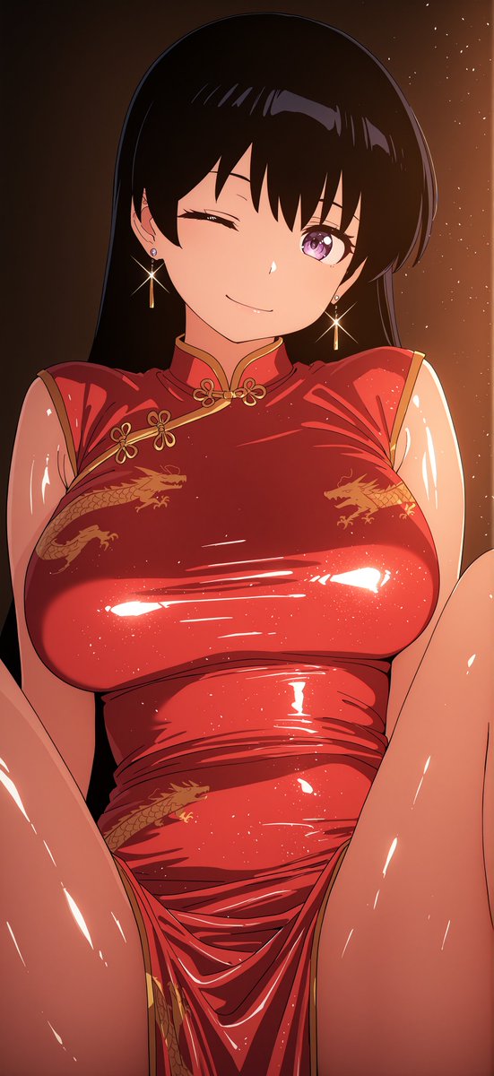 チャイナドレスの凪さん