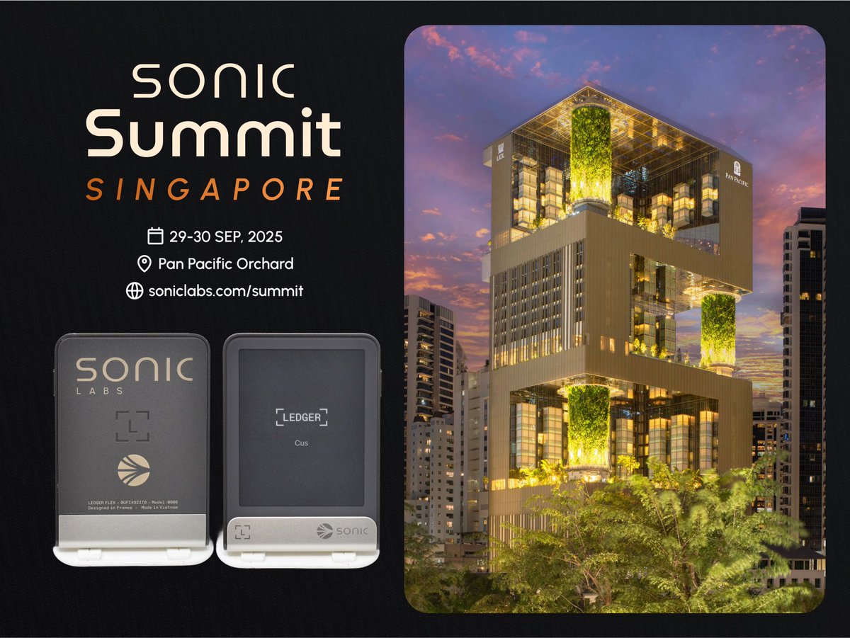Four fragments are hidden around Summit with a trivia question and hashtag.

1️⃣ Find fragment
2️⃣ Take picture
3️⃣ Post with answer and hashtag

First post for each fragment wins a custom Sonic-engraved <a href="/Ledger/">Ledger</a> Flex.