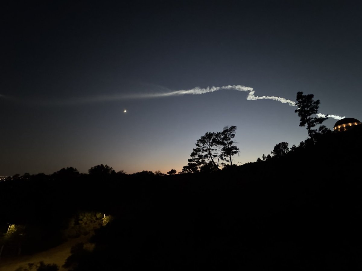 Incredible scenes from Griffith Park #cawx this afternoon and evening on an 11-mile hike.