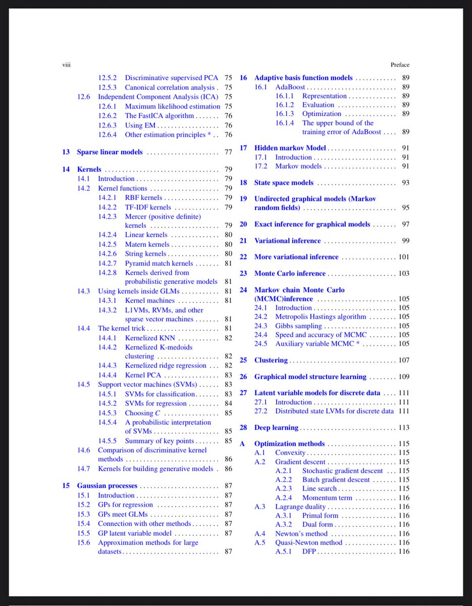 KirkDBorne's tweet image. 135-page #MachineLearning cheat sheet with classical equations &amp;amp; diagrams, to assist in preparation for job interviews or quick recall of #ML knowledge and ideas: 
[PDF, plus LaTeX source]
github.com/soulmachine/ma…