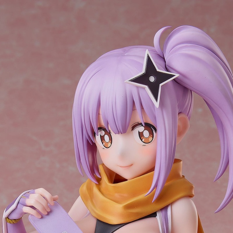 忍者と殺し屋のふたりぐらし』より、草隠さとこ が、巨乳化した姿で