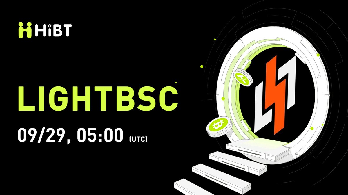 HIBTGlobal's tweet image. 🚀 $LIGHTBSC (Bitlight) will soon be listed on #Hibt @BitlightLabs

🔥 Pair: LIGHTBSC/USDT
💼 Network: BSC

⏰ Trade: hibt.com/trade/LIGHTBSC…
✍️ Details: support.hibt.com/hc/en-us/artic…

#Bitlight #Crypto #Web3 #CryptoListing