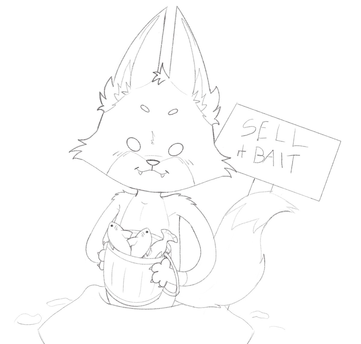 Looking for some baits? 🐟🐠 (WIP)
#webfishing #fox #furryartwork #furry #videogames