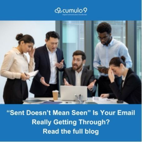 “Sent doesn’t mean seen.” Our GM, David Allen, recently shared why organisations must look beyond “proof of dispatch” when it comes to essential email.
Read the full blog: cumulo9.com/resources/news… 
 #EmailDeliverability #EssentialEmail #Cumulo9