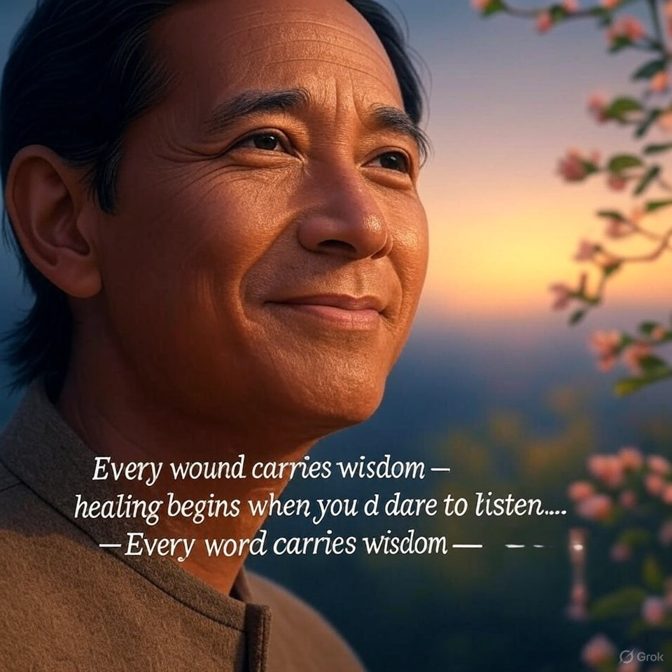 YogaOfFreedom's tweet photo. Monday Insight 💖🌞🙏Every wound carries wisdom — healing begins when you dare to listen....Every word carries wisdom
@_atanas_ @DHPSP @DrSMarkham @_INPST
@Dra_TeraizaMesa @Science_George
@erlesen @sminaev2015 @DrPeterBagshaw
#SelfLove #selfimprovement #mindsetforgrowth https://t.co/6SFTjspwzE