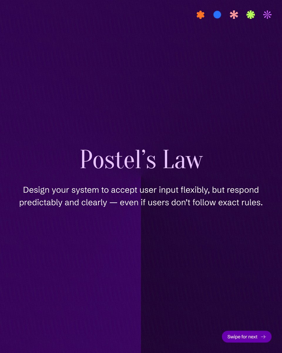 cx_deep_'s tweet image. “Ever entered your number with +91 and got an error? 😤 That’s where bad UX breaks trust.”

Postel’s Law reminds us — great design forgives user mistakes.
Don’t force users to “follow your rules.”
Instead, make your system smart enough to understand theirs.

✅ Accept flexible…