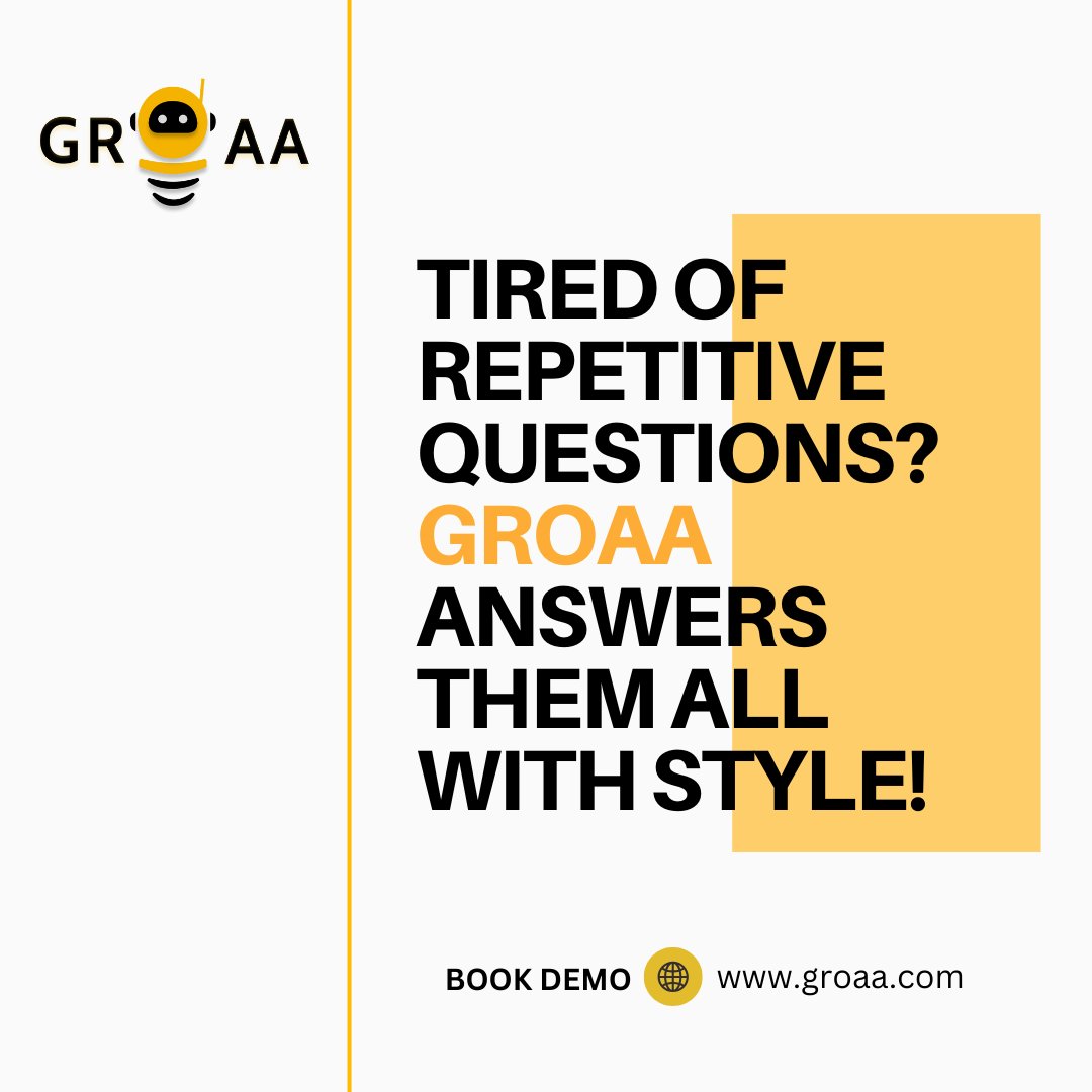 groaaai's tweet image. Tired of repetitive DMs? ⚡

Groaa answers them all, instantly &amp;amp; with style.
24/7 replies | Auto lead capture | More sales 🚀

👉 Book a demo: ai.groaa.com

#Groaa #DMAutomation #InstaBusiness