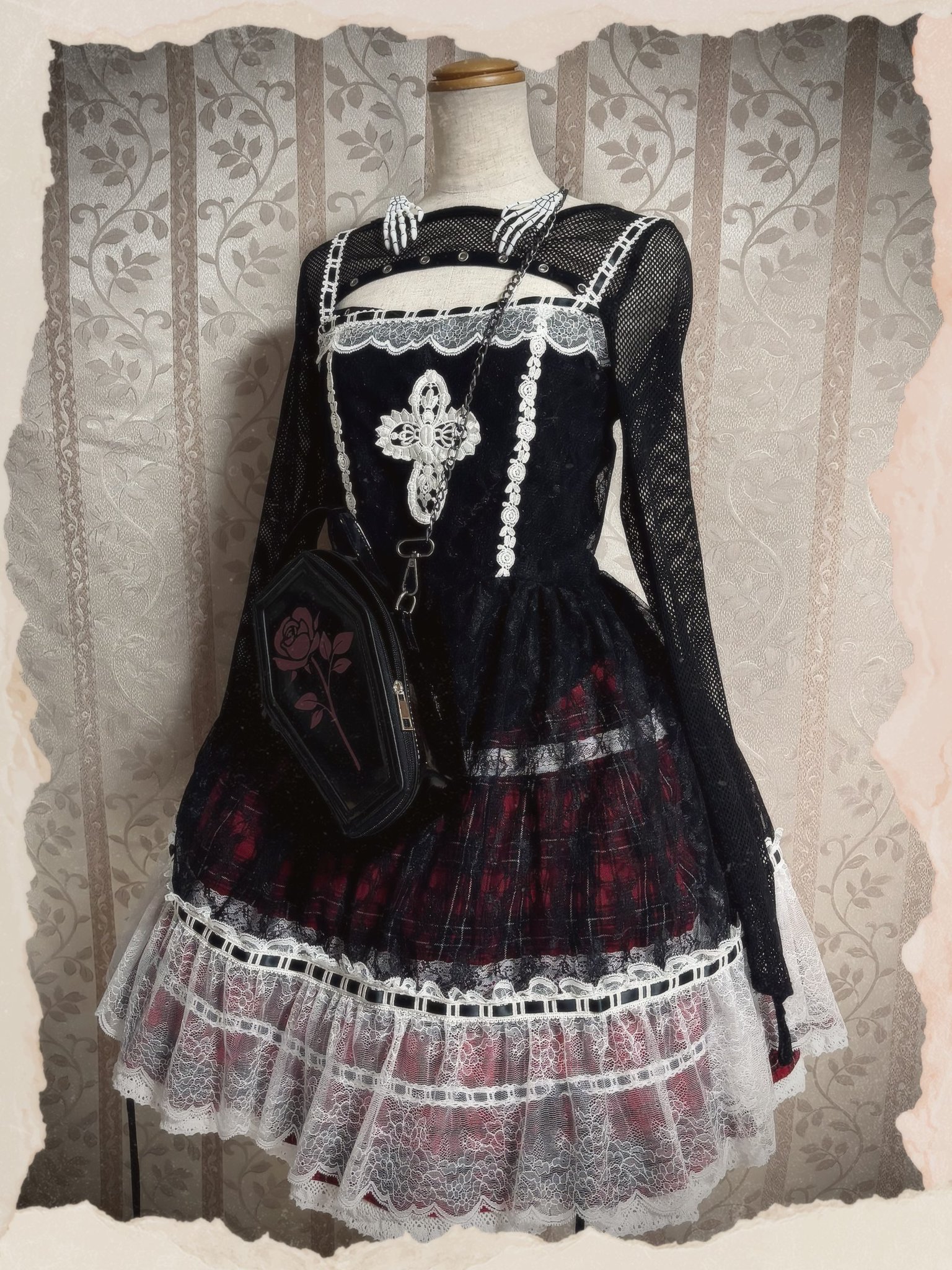 即購入⭕️ Moonrise Theater タータンチェックティアードスカート タータンチェック ティアードスカート | Moonrise Theater