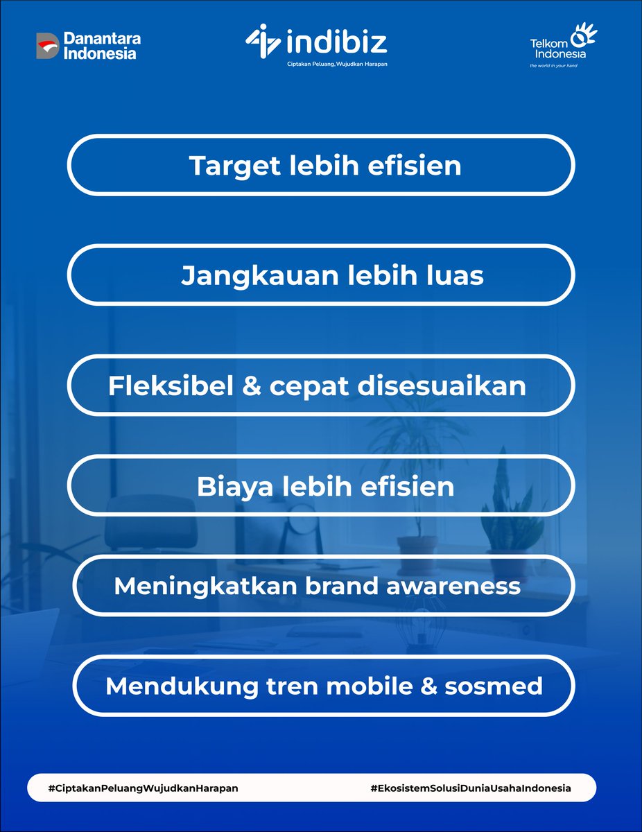 Indibiz_jtdiy's tweet image. Manfaat kembangkan Bisnis di Jaman Digital!🥳😍
#Indibiz #Indibizjtd #InternetBisnis
#CiptakanPeluangWujudkanHarapan
#EkosistemSolusiDuniaUsahalndonesia