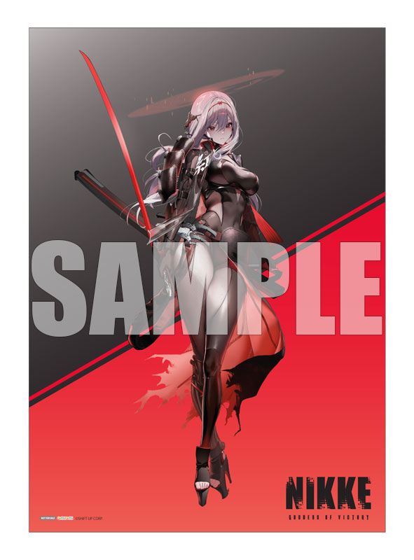 あみあみ限定A2クリアポスター付き！ ＼ 勝利の女神：NIKKE 紅蓮