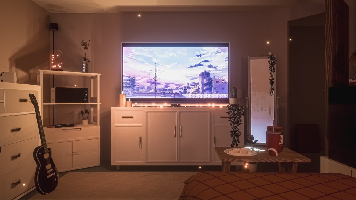 Neomance's tweet photo. The Draw Of A Cosy Bedroom
居心地の良い寝室の魅力

World : My Personal Space
Author : Kristinee28

World URL :
https://t.co/XH13XHCORl

#VRChat_world紹介 #Neo写真 https://t.co/NryrMrbmUT