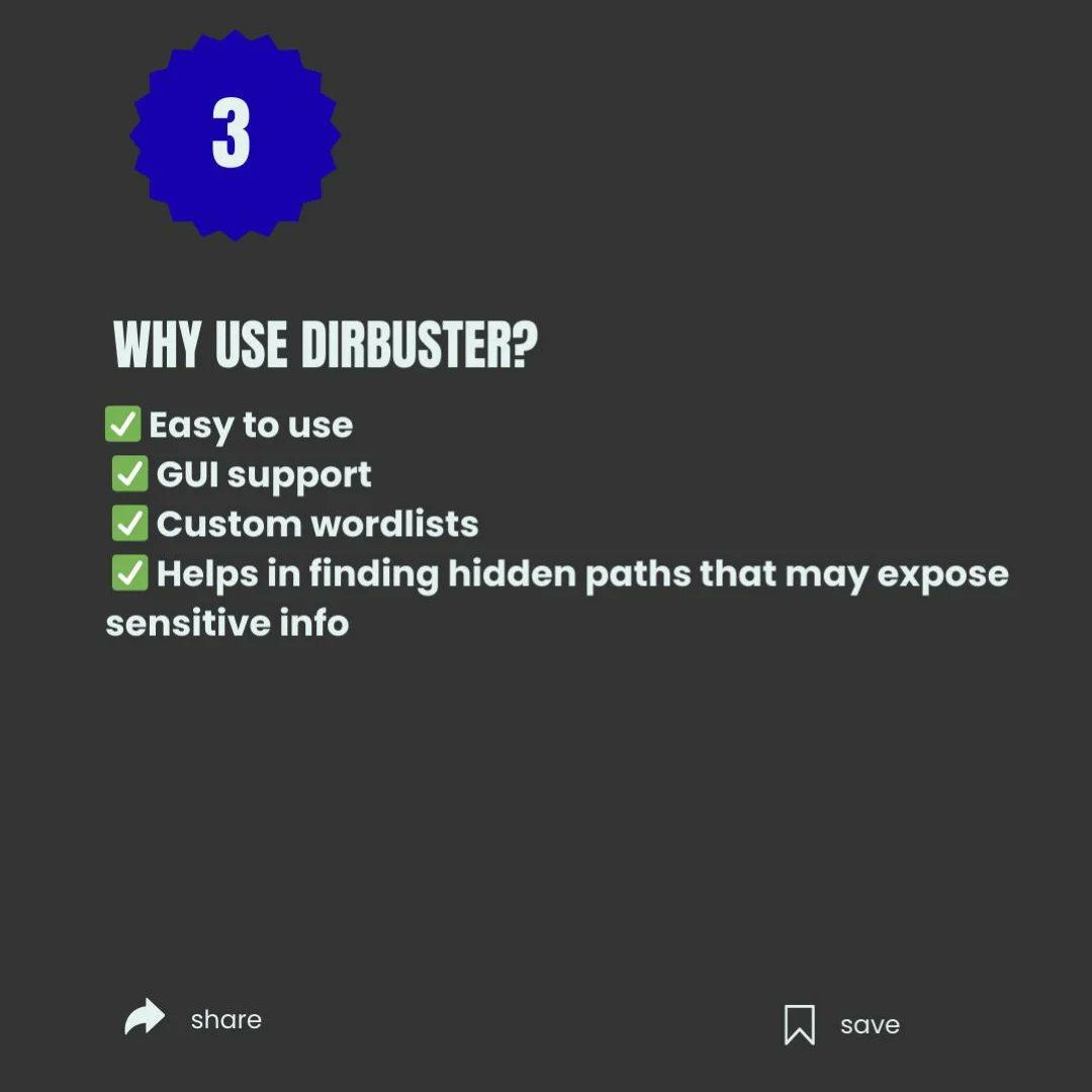 Anastasis_King's tweet image. 🔎 Directory Busting with DirBuster in Kali Linux 🐧

Discover hidden web directories and files quickly with DirBuster — use only in scoped labs or with explicit permission. ⚠️🔐

#DirBuster #KaliLinux #WebSecurity #AppSec #PenTesting #EthicalHacking #InfoSec