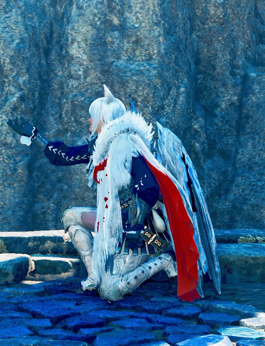 今天9/29的魔物獵人荒野更新，追加內容新增了毛茸茸獸耳～

總算可以把吹雪的演唱會服裝外觀給完整化了，但仍然希望能有白黑色的手臂外觀啊

今日（9/29）のモンハンワイルズ更新で、ふわふわ獣耳が追加～

これでやっと 白上フブキ のライブ衣装をフル再現できるようになったけど…