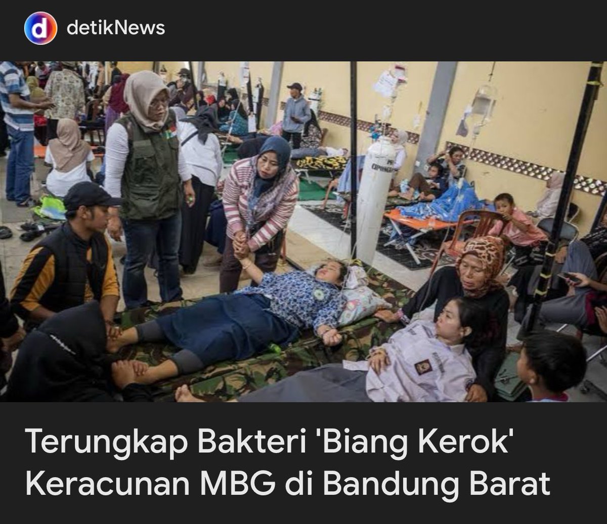 Bakterinya yg jadi biang kerok?