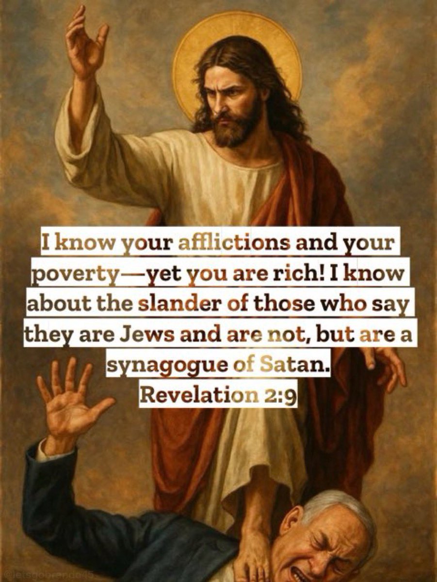 LetsGoBrando45's tweet image. Dear jews,

I’m not sure if you’ve noticed, but you’re being exposed. 👍

Also, Christ is King.

Sincerely,

God’s Children