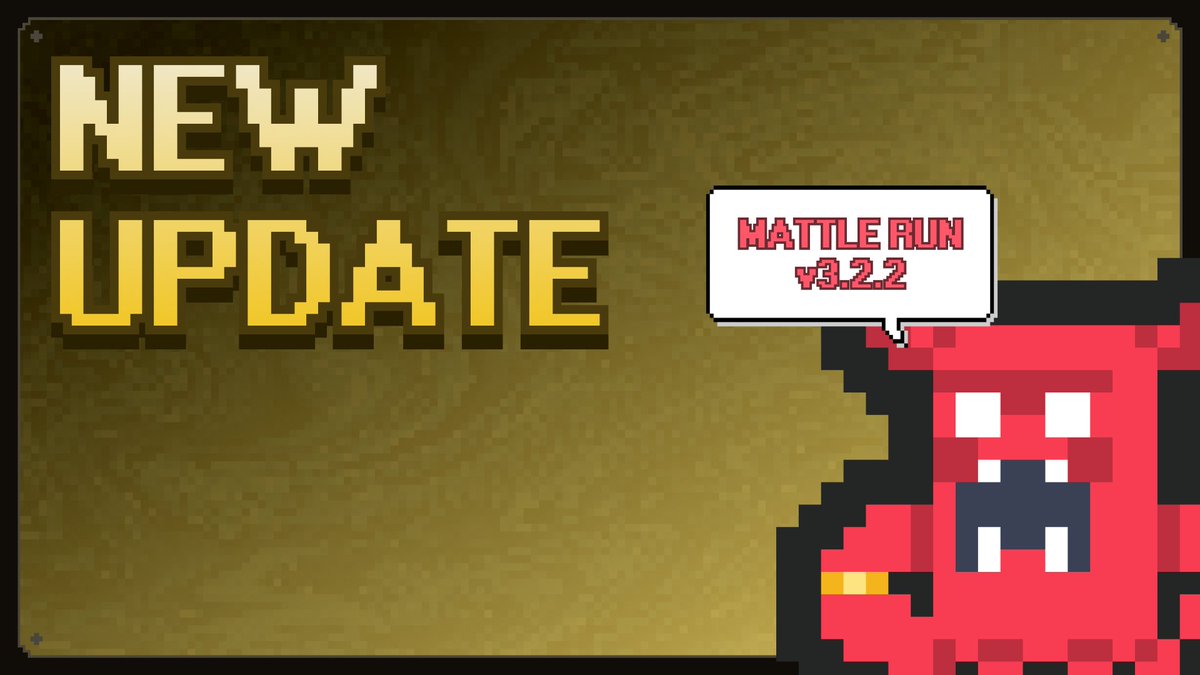 mattlefun's tweet image. 📢 Mobile Update – v3.2.2 is live on Google Play

If you faced lag or joystick issues on v3.2.1, you’re all good now!

✨ What’s new:
- Reduced lag
- Switchable joystick (dynamic/fixed)
- Character stats update

Note: @SolanaMobile store update in 3–5 days