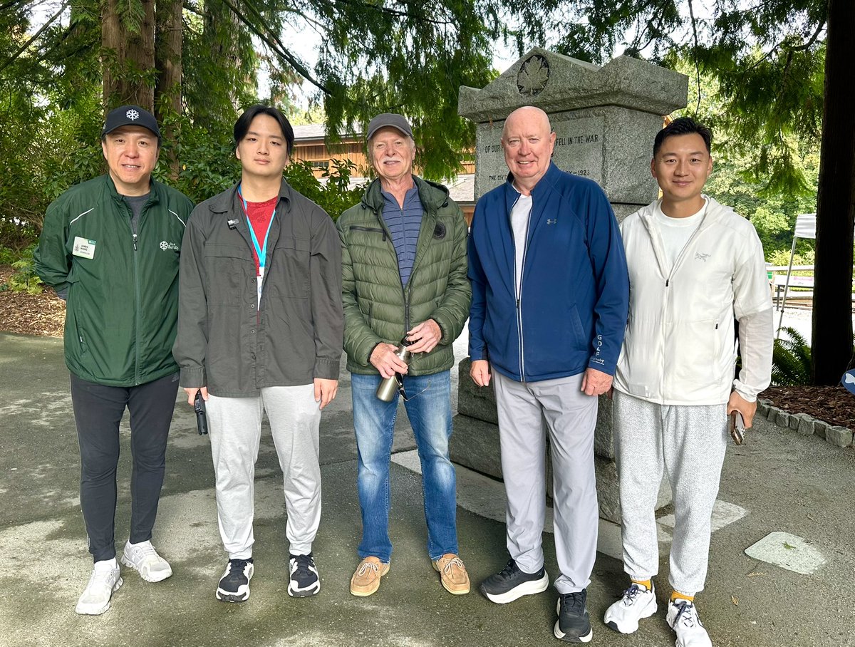 jameswangbcndp's tweet photo. Glad to join the 20th Anniversary of #WorldRiversDay at Burnaby Village Museum! 🌊 Great to meet founder Dr. Mark Angelo &amp; receive his book River Magic. Proud this global celebration began in #Burnaby, reminding us to protect rivers for future generations. 💧🌿 https://t.co/hlwFApvXnj