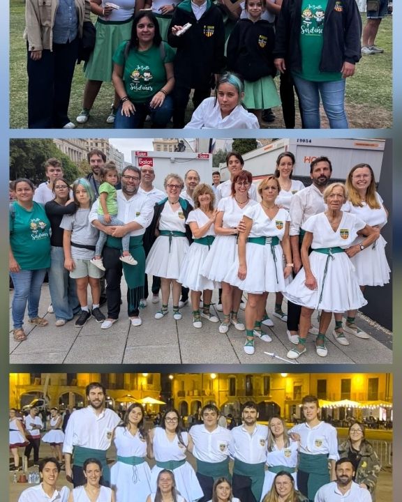 Cap de setmana intens amb concursos a Vic, Barcelona i Sitges! #sardanaesportiva #sardanes