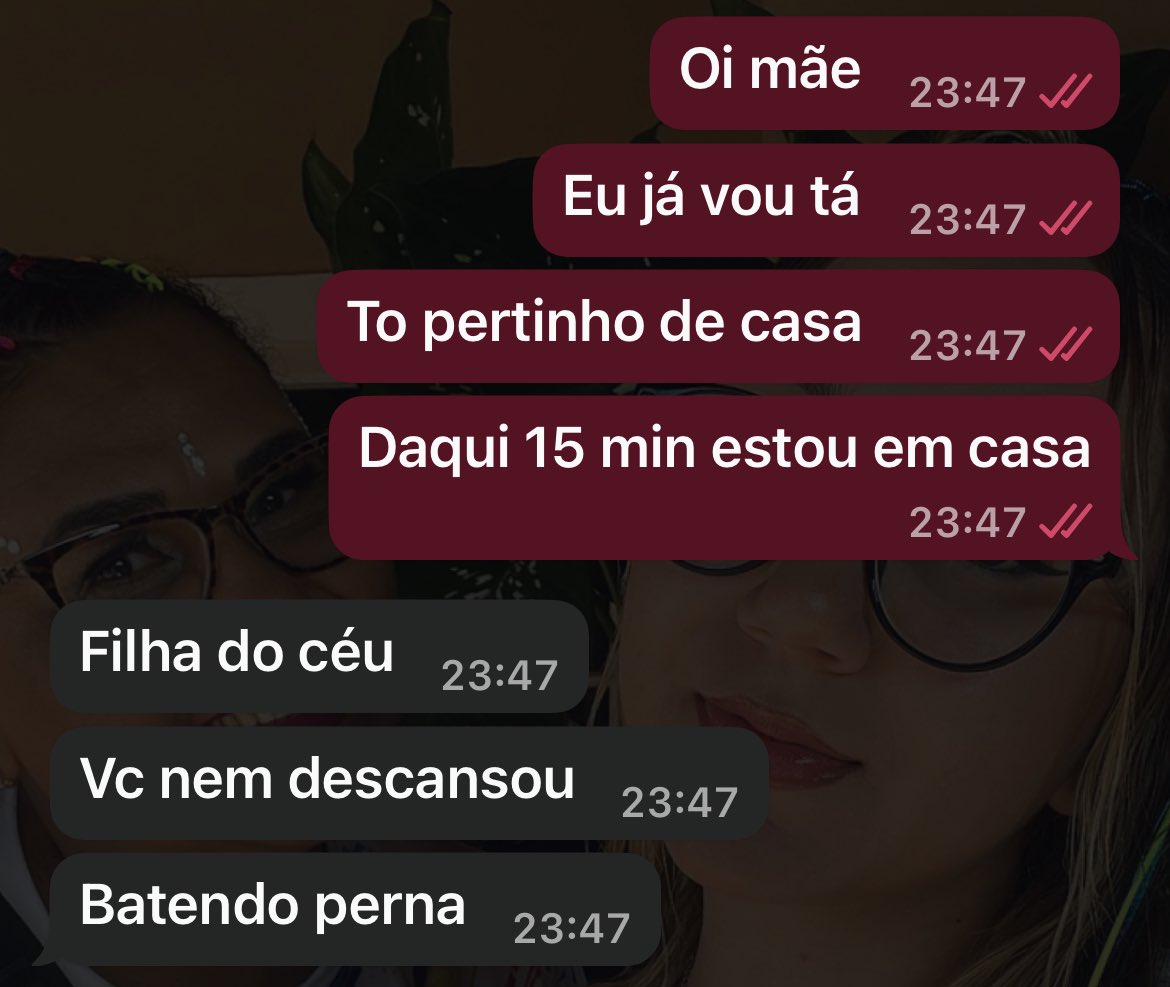 c4rolinearaujo's tweet photo. Sim mãe, nao compensa https://t.co/pMbjYxRali