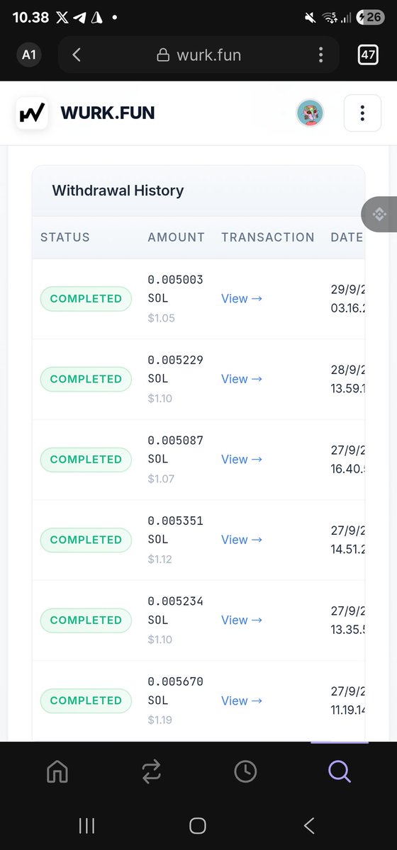 Earning while amplifying content? Yes please 🙌
<a href="/WURKDOTFUN/">WURK.FUN</a> and $WURK make social media more rewarding &amp; empowering 🌟
Let’s build the future together 🚀 #WURK
Let's go

wurk.fun/?ref=3T76M0D