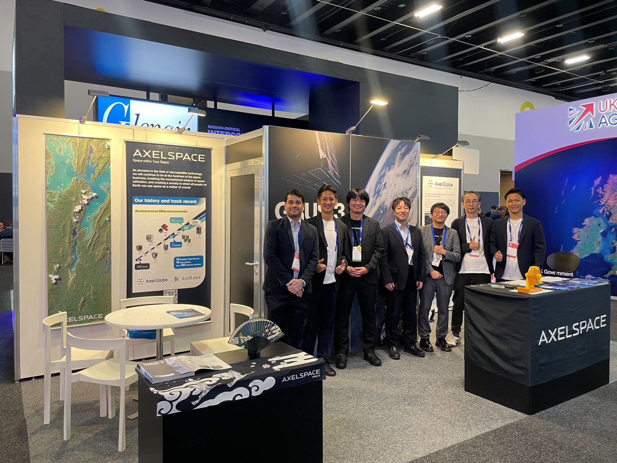 axelspace's tweet photo. 🌏✨🛰️#Axelspace at #IAC2025 #Sydney🚀 ✨🌏
Our booth is now fully set up, and the exhibition has officially opened.
https://t.co/1Jaam4uBoy

If you are attending, we invite you to visit our booth.
Reach out to us to schedule a meeting at the venue.
https://t.co/piW7UbEoQN https://t.co/bAhQu6ysxi