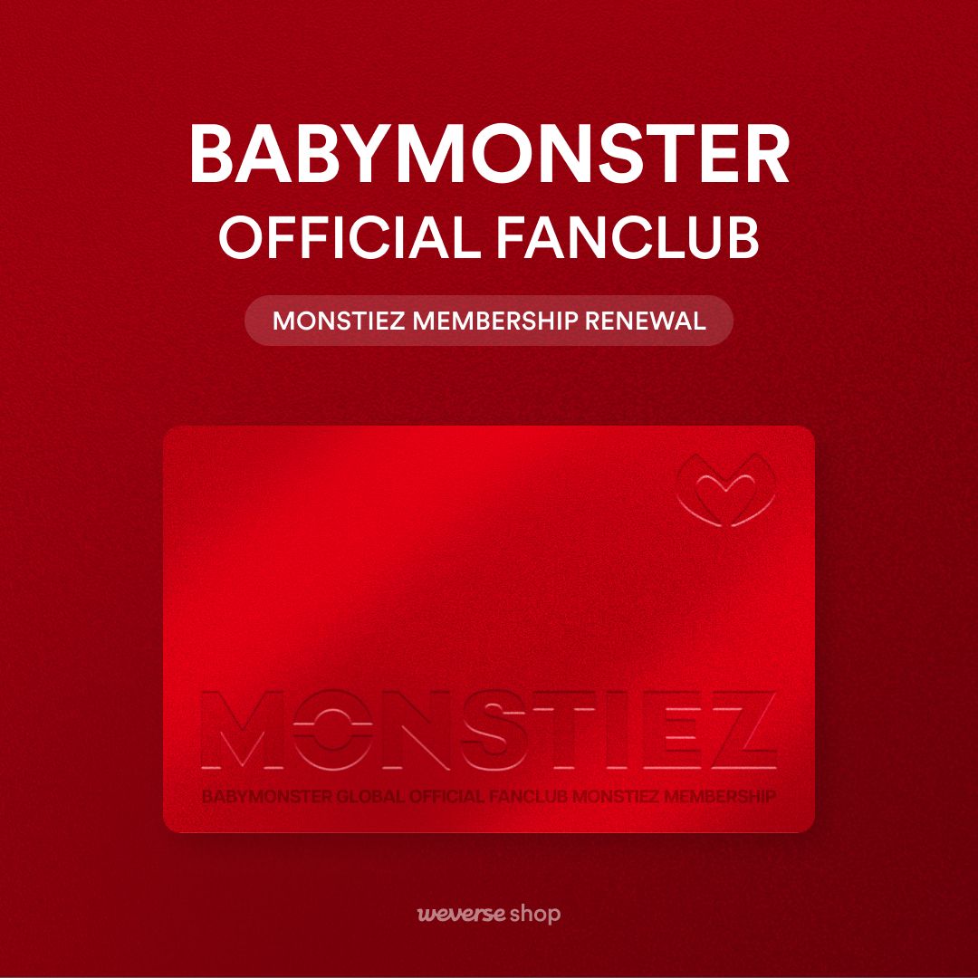 YGBABYMONSTER_ #BABYMONSTER 公式ファンクラブ MONSTIEZ MEMBERSHIP