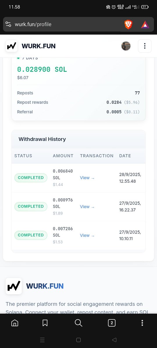 izulpelo's tweet photo. This good project is very unfortunate if everyone doesn't know.
I hope this project can continue and develop rapidly until the price of the toke is soaring high
@WURKDOTFUN  #WURK 
https://t.co/eHjykW7ZFr https://t.co/gB7eTfAfeN