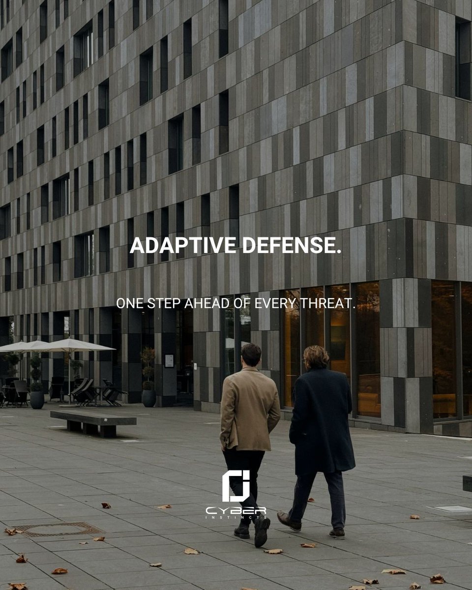 CyberInstincts1's tweet image. Adaptive defense.
One step ahead of every threat. Cyber Instincts provides dynamic, forward-thinking cybersecurity strategies that protect your business as it grows.
#CyberInstincts #AdaptiveDefense #CyberExperts #DigitalSecurity
Learn more: cyberinstincts.com| Link in bio