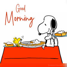 #Snoopy : Good Morning Everybody! 🌞 Happy Monday! Let's kick off the week with positivity and energy! Wishing you all a fantastic week ahead filled with opportunities and success! 💪✨ 
#MondayMotivation #GoodVibes #NewWeekNewGoals