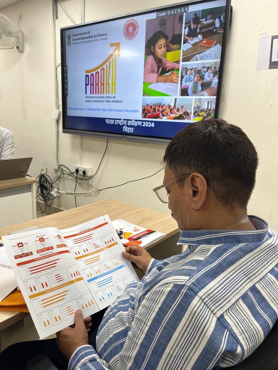 parakh_ncert's tweet image. We extend heartfelt appreciation to the Bihar team for their thoughtful engagement and commitment to equity and excellence.
The momentum is shared—and deeply valued.
PARAKH #PARAKHRASHTRIYASARVEKSHAN2024 #CompetencyBasedLearning #Bihar #MoE