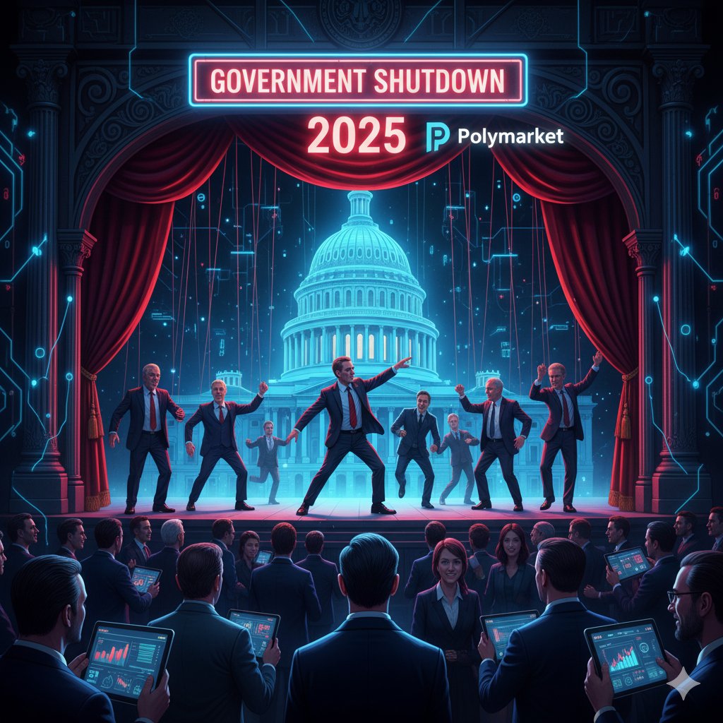 🎭 The U.S. government “shutdown” is the same old theater:

👉 Threats of closing
👉 Media spreading fear
👉 Last-minute deal signed

The political cost is too high, so… a real shutdown in 2025? Highly unlikely.

#Polymarket #shutdown #cryptocurrencynews #cryptocurrency #Bitcoin