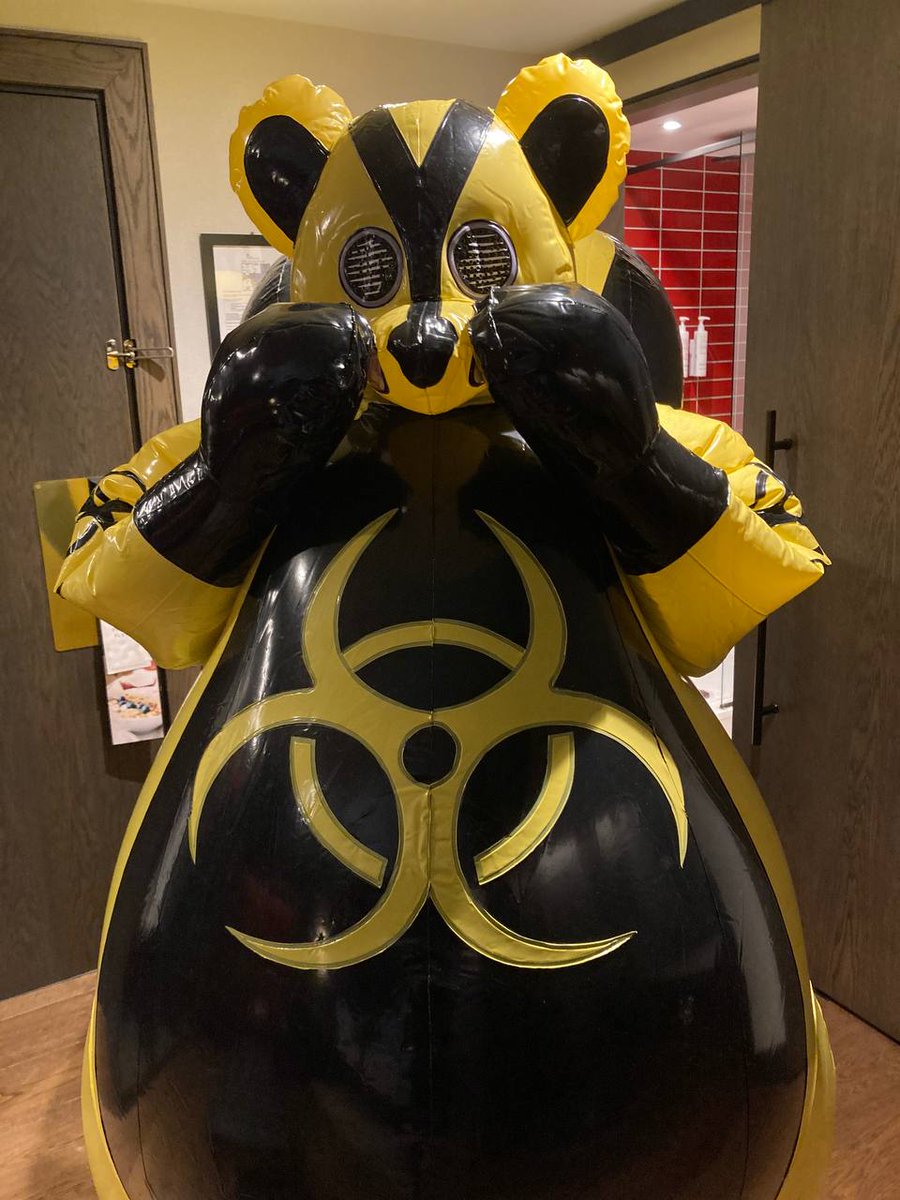 I broke into a facility to try on 1 of their hazmat suits and i inflated it but now I can't reach the zipper on my own dam it... ahh wait why is it moving on its own and why is it getting tighter mmm.. Shh relax host hehe

Suit by: <a href="/CandyCoatedPVC/">Candy Coated</a> 
Picture by: <a href="/RikoDerg/">Riko Derg | Kuto Fox</a>